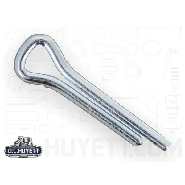 Huyett Cotter Pin, Zinc Plated Carbon Steel, 0.188 in Dia x 0.750 in Effective Length CP-187-0750 - main