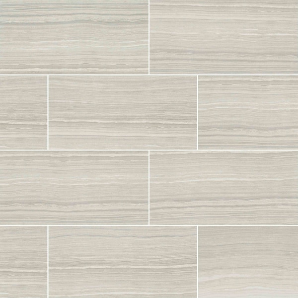 Msi Eramosa Silver 12 In. X 24 In. Glazed Porcelain Floor And Wall Tile, 6PK ZOR-PT-0105 - main