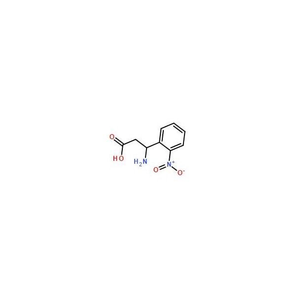 Ak Scientific 3-Amino-3-(2-nitrophenyl)propanoic acid (5g), CAS 5678-48-8 Y9499-5g - main