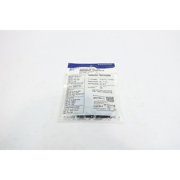 Datalogic PHOTOELECTRIC SENSOR RECEIVER 10-30V-DC S5N-PR-5-F00-PK - main