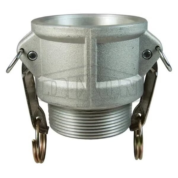 Dixon Global Type B Cam and Groove Coupler, 1-1/2 in Nominal, Female Coupler x MNPT End Style, Aluminum G150-B-ALSI - main