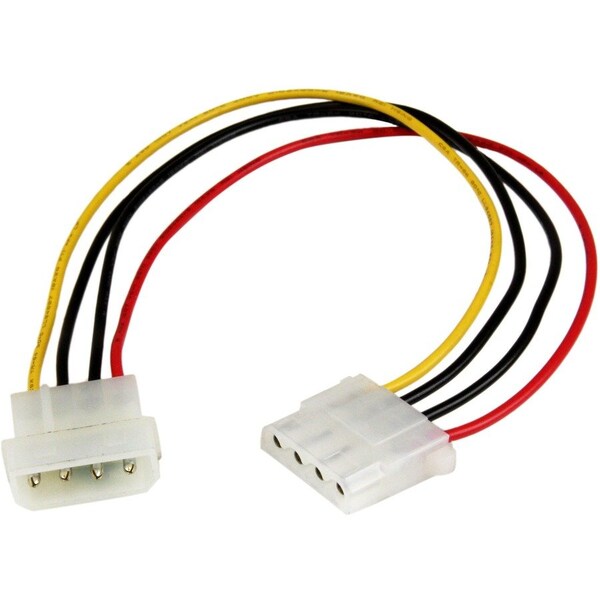 Startech.Com 12in LP4 Power Extension Cable M/F LP4POWEXT12 - main