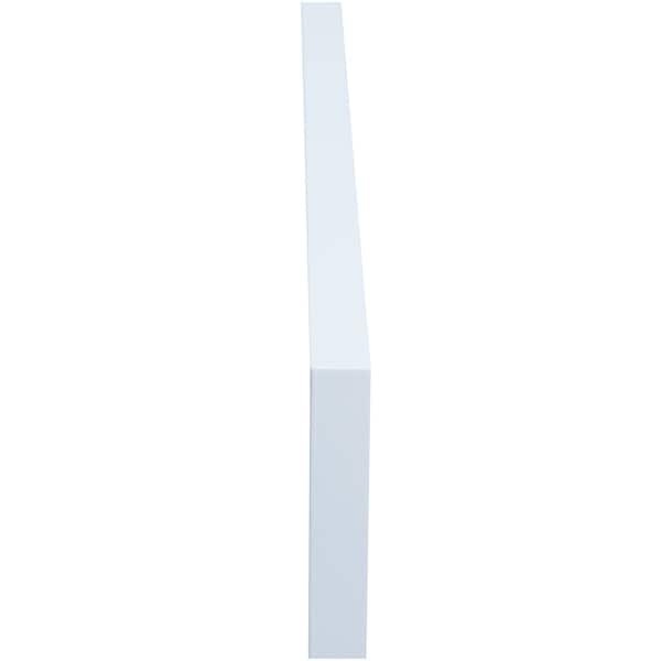 Cambridge Everest 24 in. W x 96 in. H Shaker Pantry End Panel in White TEP94-SW - main