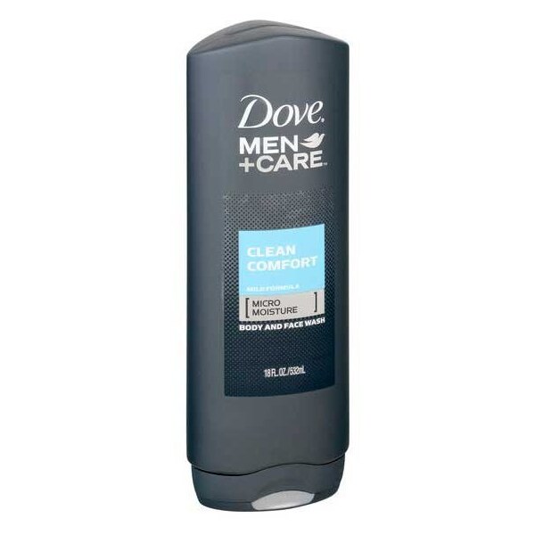 Dove Men+Care Extra Fresh Body and Face Wash, 18 Fluid Ounce, 4PK 68653 - main
