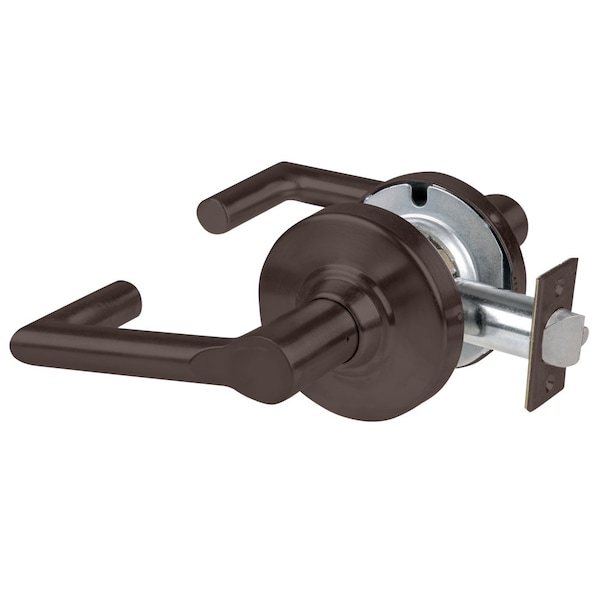 Schlage Grade 1 Passage Latch, Boardwalk Lever, Non-Keyed, Oil Rubbed Bronze Finish, Non-Handed ND10S BRK 613 - main