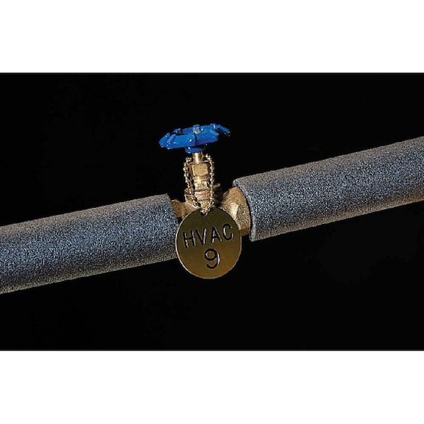 Nmc Tags, 2.0 Round, 035 Brass EVT2R - main