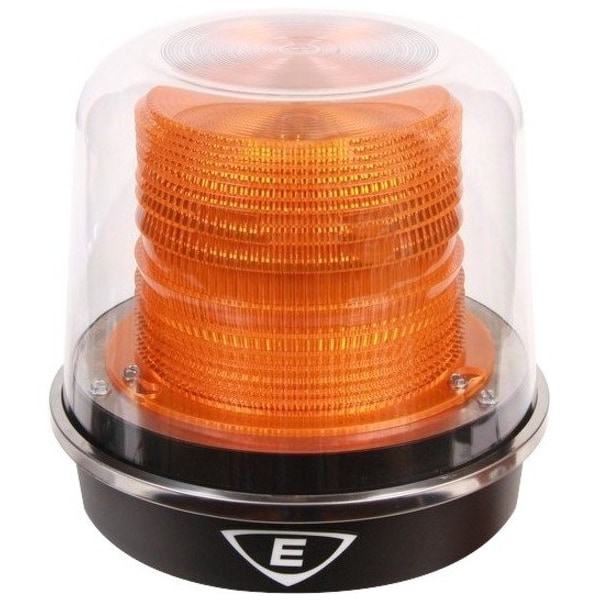 Edwards Signaling Warning Light, Amber, LED, 120V AC, 65, 85, 120, 460, 480, 750, 1,000 FPM, 8 1/4 in Dia., Conduit 94PLEDMA120AB - main