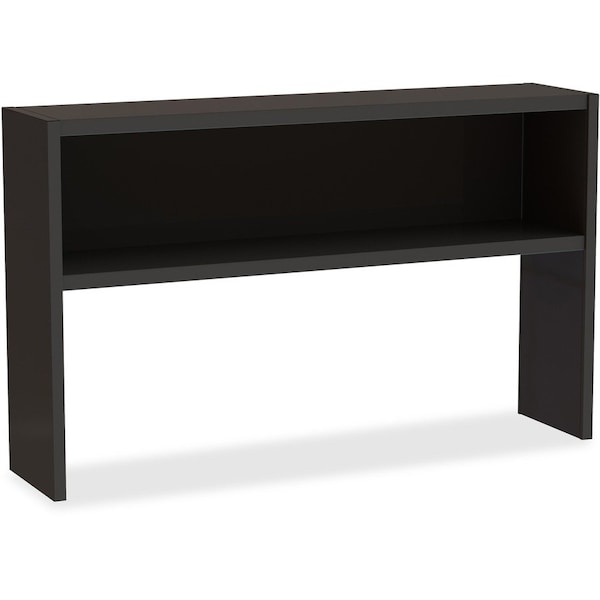 Hirsh Desk Hutch, 36 in H, 71 in W X Metal, Black 20560 - main