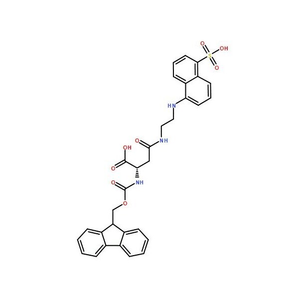 Ak Scientific Fmoc-Asp(Edans)-OH (100mg), CAS 182253-73-2 Y3361-100mg - main