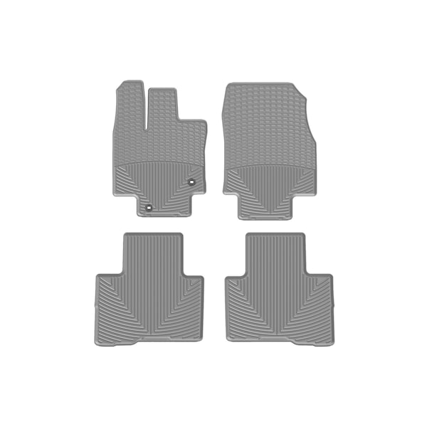 Weathertech Grey, Front and Rear All Weather Floor Mats W540GR-W541GR - main