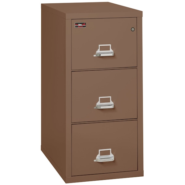 Fireking 3 Drawer, 2 Hr Fire & Impact Rated, Vertical, 31" depth Letter Tan 3-1943-2TN - main