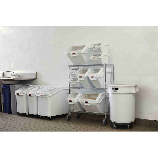 Rubbermaid Commercial ROUND STORAGE CONTAINER 2 QT CLEAR SMFG572024CLR - main