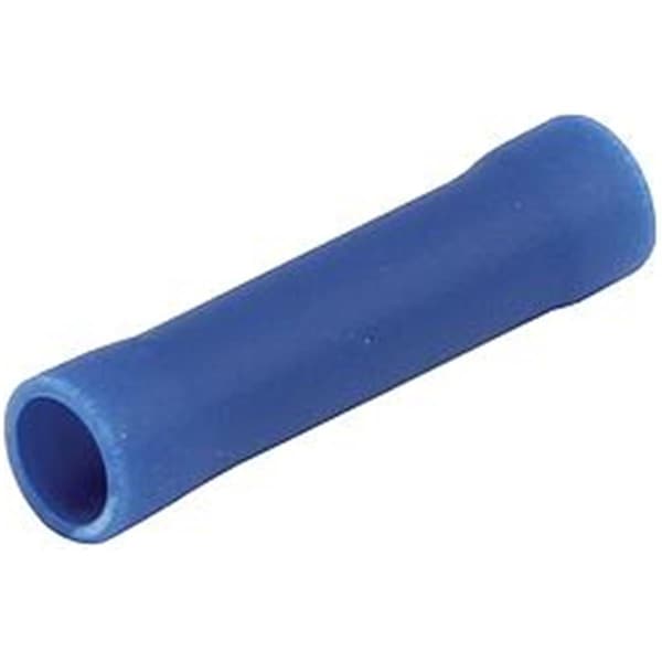Allstar Performance 16-14 Gauge Insulated Butt Connector, Blue, 20PK ALL76040 - main