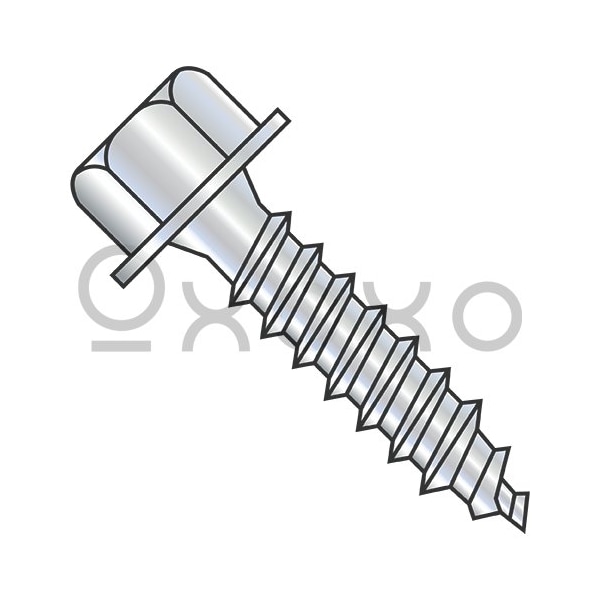 Oxoxo 9-15X1 1/2 Unslot Ind HI-Hexwasher w/shoulder Pole Grip type S Full Thrd 1,000hr Salt Spray, 2000PK 591796 - main