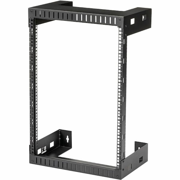 Startech.Com OPEN FRAME 15U WALL MOUNT SERVER RACK FOR PATCH PANELS, SWITCHES, DATA EQUIPMENT RK15WALLO - main