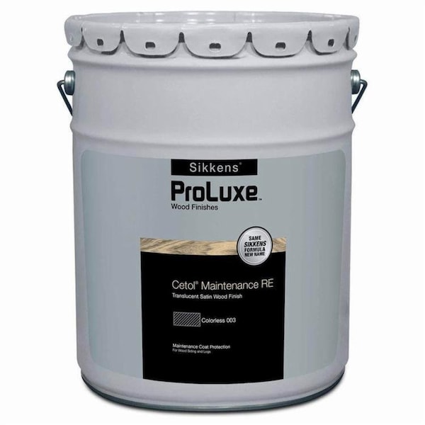 Maintenance Re 5 Gal Clear Reduced Emissions Maintenance Coat Protection for Exterior Wood, Satin SIK61003 - main