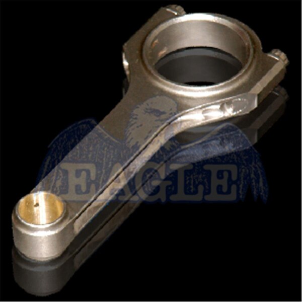 Slugfest Supplies CRS6000BST 6 in. 4340 Maximum Stroke H-Beam Connecting Rod Set for Small Block Chevy SL3612687 - main