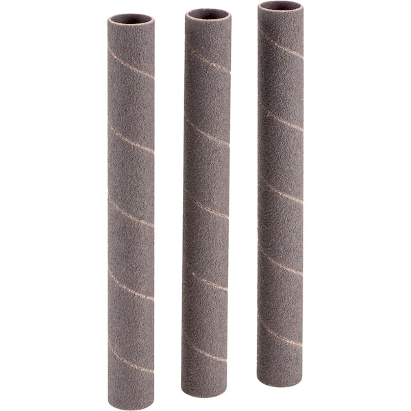 Woodstock 5/8" Dia. x 6" A/O Hard Sanding Sleeve, 80 Grit, 3PK D1426 - main