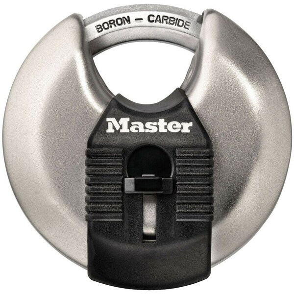 Master Lock Magnum 2-3/4 In. W. Stainless Steel Discus Keyed Different Padlock M40XD - main