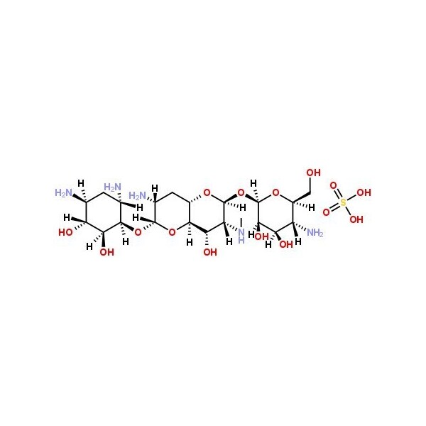 Ak Scientific Apramycin sulfate, >550U/mg (10g), CAS 65710-07-8 A736-10g - main