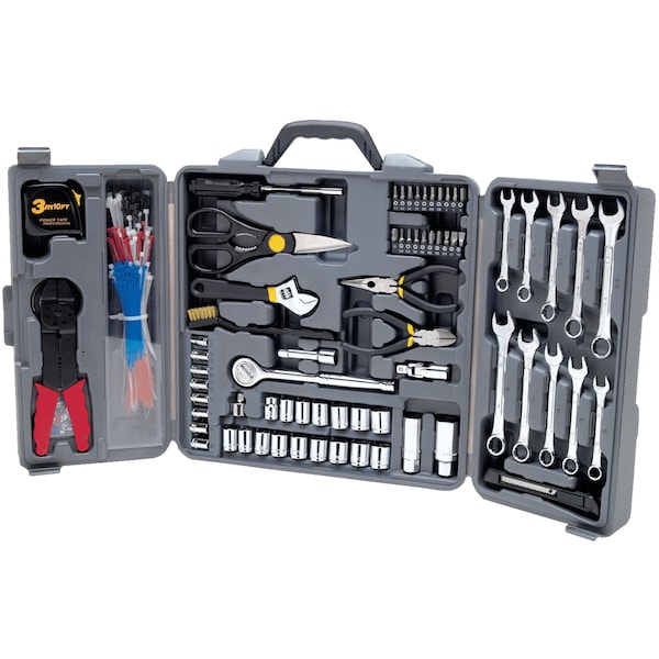 Performance Tool Tri-Fold with Cable Ties Tool 265-Piece Set W1519 - main