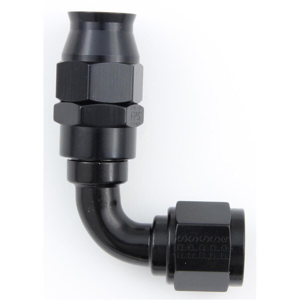 Fragola 689006-BL 90 deg -6 AN Real Street PTFE Race Hose End, Black FRG689006-BL - main