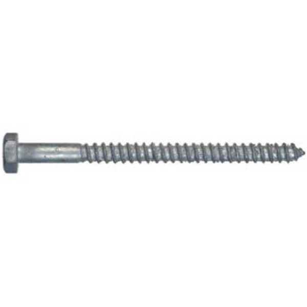 Hillman 812009 0.25 x 2 in. Galvanized Steel Hex Head Lag Bolt, 100PK 786833 - main