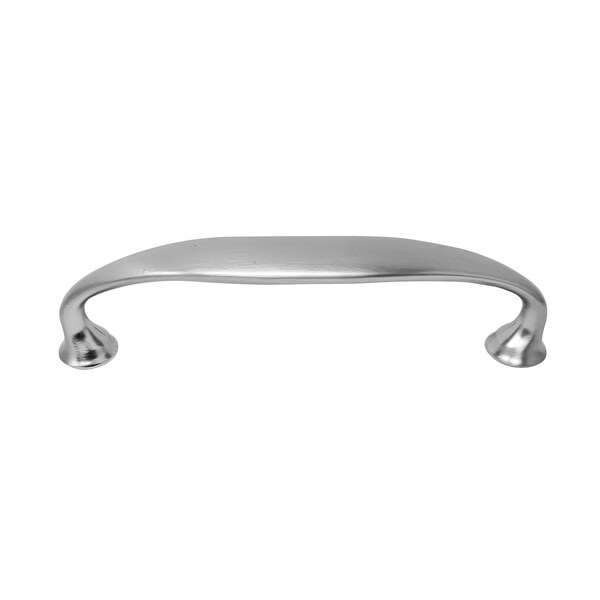 Laurey 96mm Rounded Foot Pull - Wellington - Satin Nickel 12259 - main