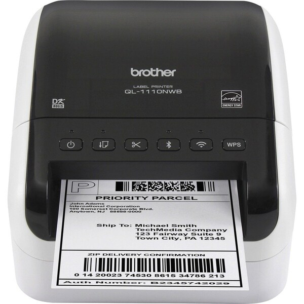 Brother Wide Format Professional Label Printer, Wireless, Prints Labels up to 4in Wide QL-1110NWB - main