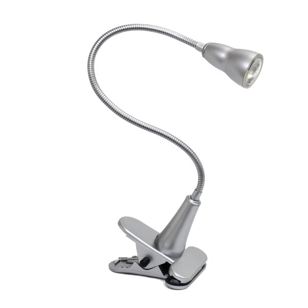 Homeroots 23" Silver Swing Arm Table Lamp 646301 - main