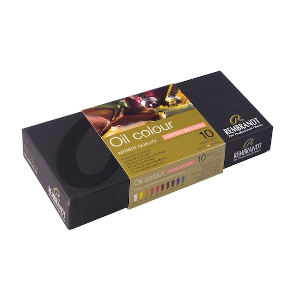 Rembrandt Oil Color Portrait Set, 15mL, 10-Color Set 01820312 - main