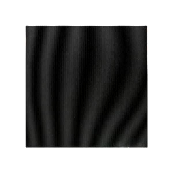 Buyers Products Mudflaps, 24 in X 24 in, Composite, Black, 1 PR BSGS2424PKGD - main
