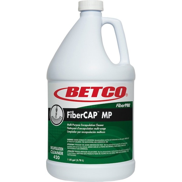 Betco Carpet Cleaner, Encapsulation, 1 Gallon, , Light Straw, PK 4 BET4200400CT - main