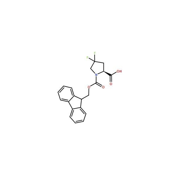 Ak Scientific (2S)-Fmoc-4, 4-difluoro-pyrrolidine-2-carboxylic acid (5g), CAS 203866-21-1 4234AH-5g - main