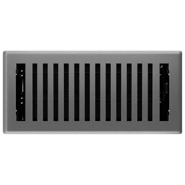 Imperial Floor Register, Polystyrene, Gray, Granite RG3444 - main