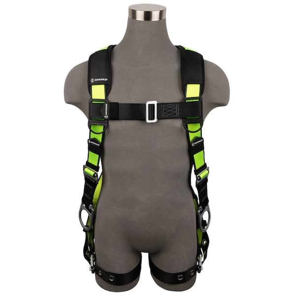 Safewaze PRO Full Body Harness 3D, MB Chest, TB Legs 3X FS285-3X - main
