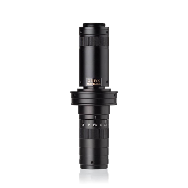 Amscope 0.7X-4.5X Mini Zoom Video Inspection Lens for Cameras with Sensors up to 2/3 Format M5M745-C075 - main