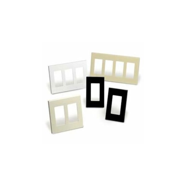 Leviton Toggle Switch 2 Gang Wallplate 80709-I - main