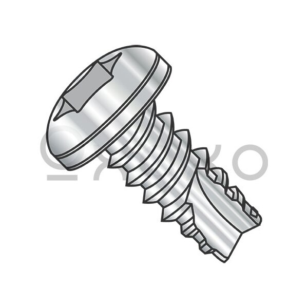 Oxoxo 8-18X1/2 6 Lobe Pan Thread Cutting Screw Type 25 Fully Threaded 18 8 Stainless Steel, 4000PK 563703 - main