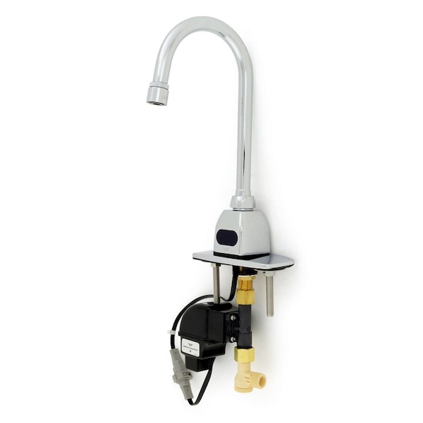 Zurn AquaSense Snsr Btty Pwr Fct, 0.5 GPM Aer, 4ft' Cvr Plt, Thermo Mxg Vlv Z6920-XL-CP4-TMV-1 - main