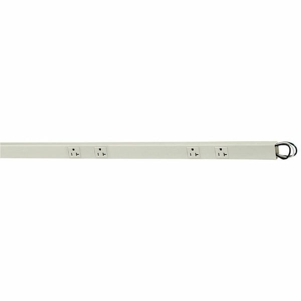 Hubbell Wiring Device-Kellems Prewired Raceway, 8 Outlets, 18 In. D PT206118 - main