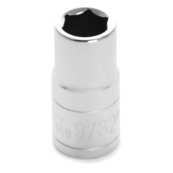 Performance Tool 1/4 In Dr. Socket 9/32 In, W36009 W36009 - main