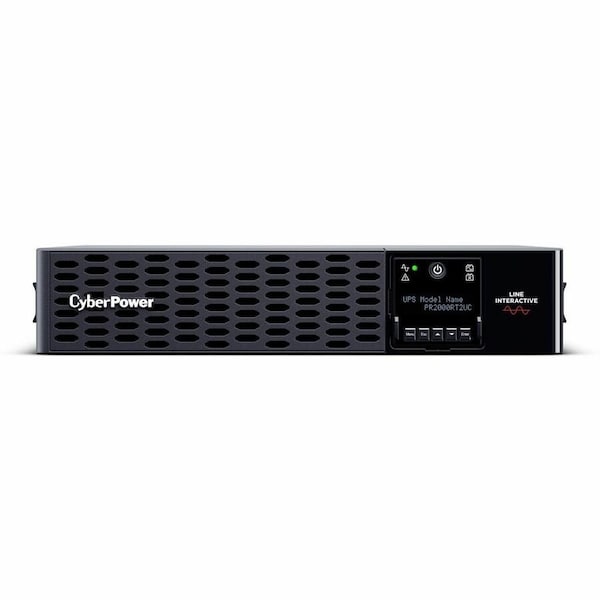 Cyberpower UPS System, Line Interactive, Out: 100 V AC, 125 V AC In: 100 V AC, 125 V AC PR2000RT2UC - main