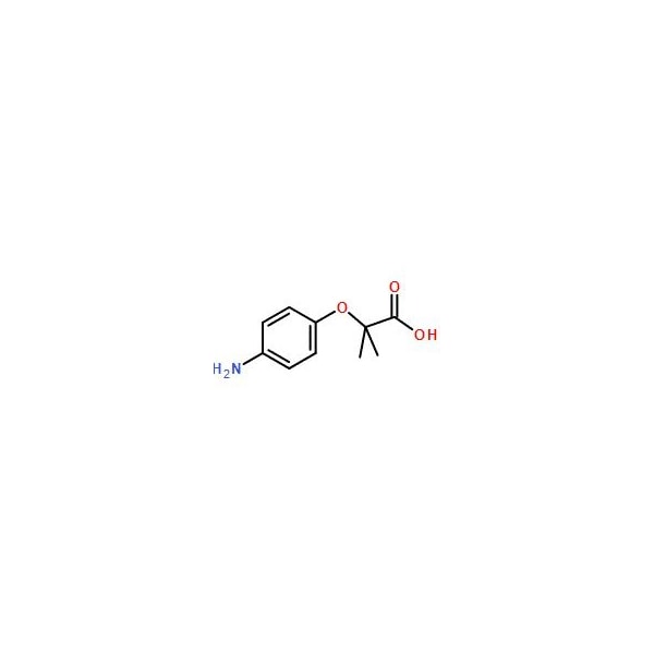 Ak Scientific 2-(4-Aminophenoxy)-2-methylpropanoic acid (25g), CAS 117011-70-8 2772AA-25g - main