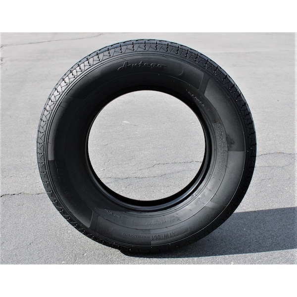 Antego ST205/75R15 Radial Trailer Tire - 8 Ply Load Range D Set of 2, 2PK T6108ST20575R15 - main
