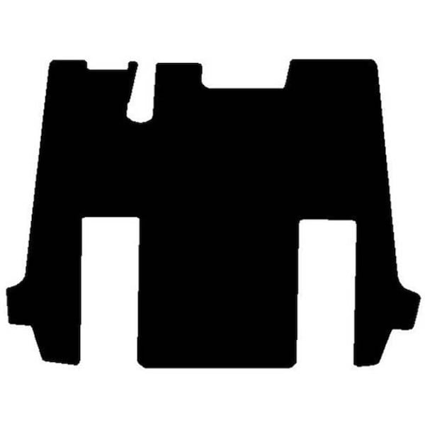 Ilc Replacement For Kenworth T660 Year 2016 Black Front Floor Mats WZ-EGA6-D - main