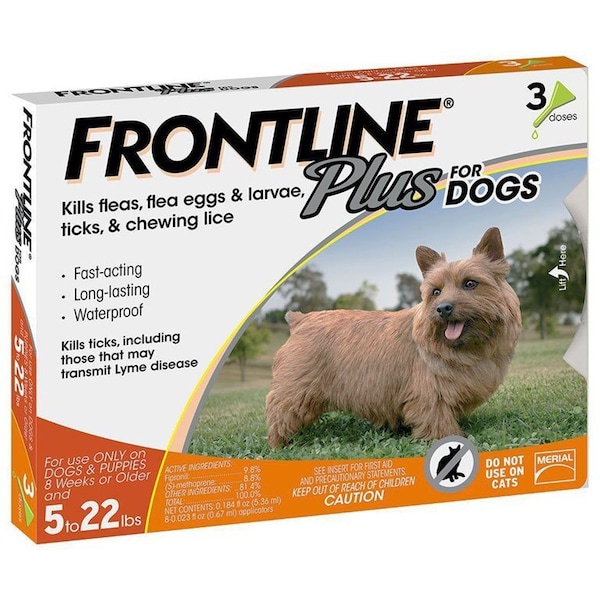 Frontline B.I Plus for Dogs up to 22 lbs, 3PK 287010 - main