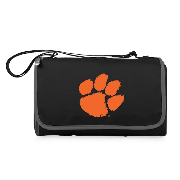 Picnic Time Family Of Brands NCAA Clemson Tigers Blanket Tote Outdoor Picnic Blanket - Beach Blanket 820-00-175-104-0 - main