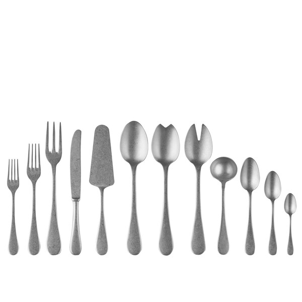 Mepra Vintage Pewter Flatware Set - 67 Pieces - Pewter 1026VI22067 - main