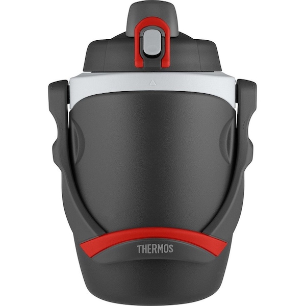 Thermos BPA-Free Hydration Bottle, 64 oz./1.9L, Black, Cold 12 Hrs FPG1901BK4 - main